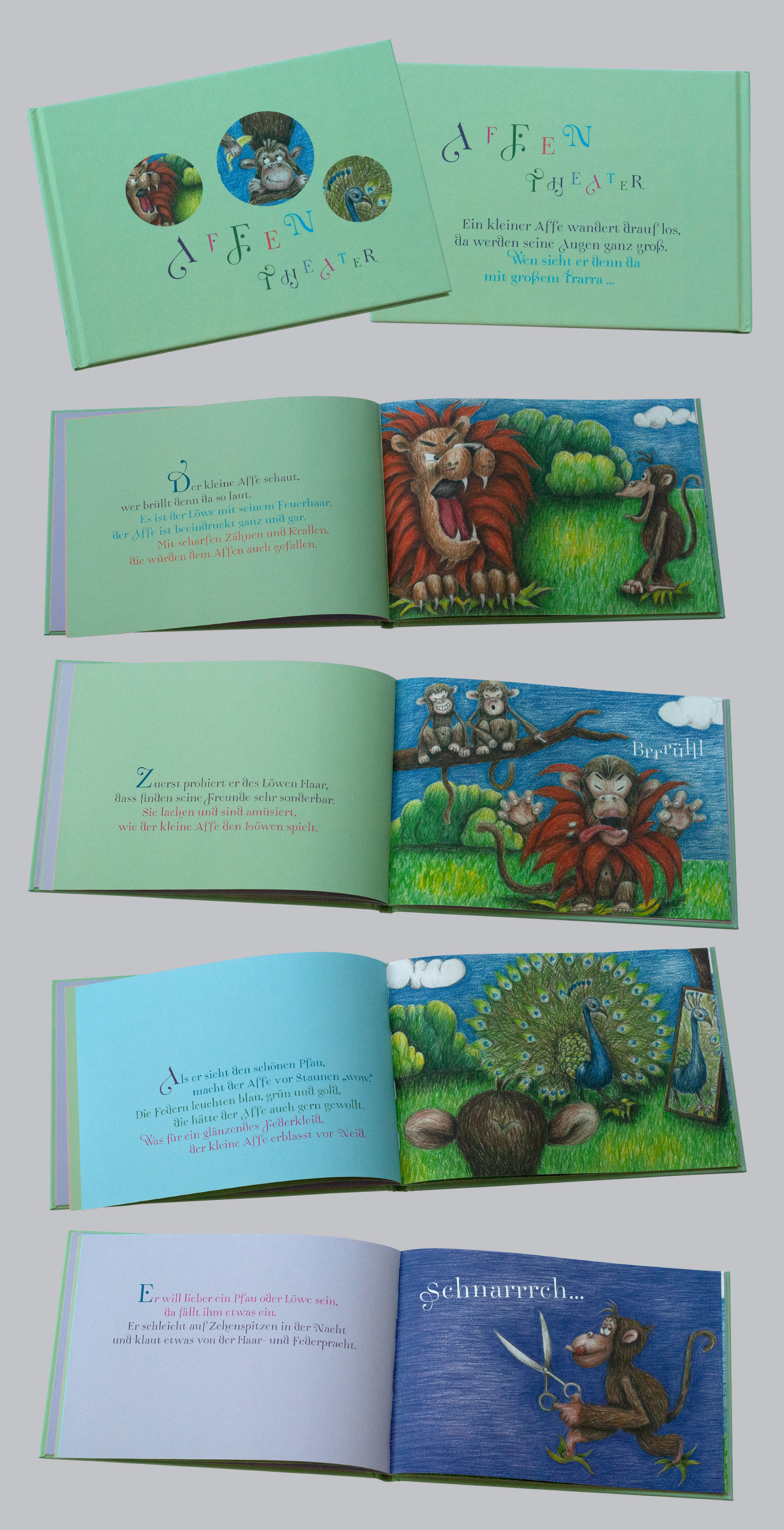 Kinderbuch Affentheater